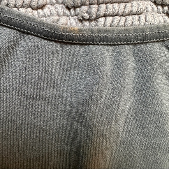 Ladies Banana Republic Vintage Distressed Blue Gray Stretch Cami - Picture 7 of 9